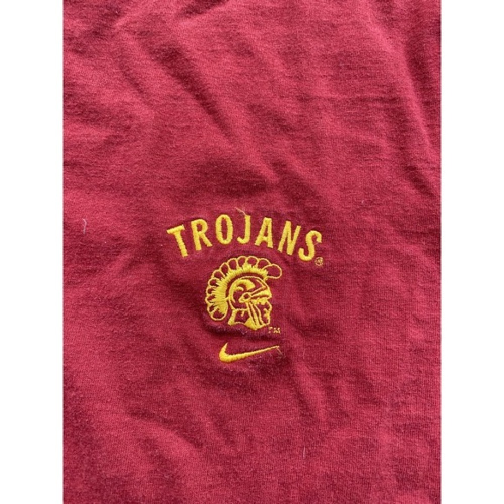 Vintage USC Trojans Shirt Mens Large Red NCAA Football Nike Trojans Graphic Tee - Picture 4 of 12
